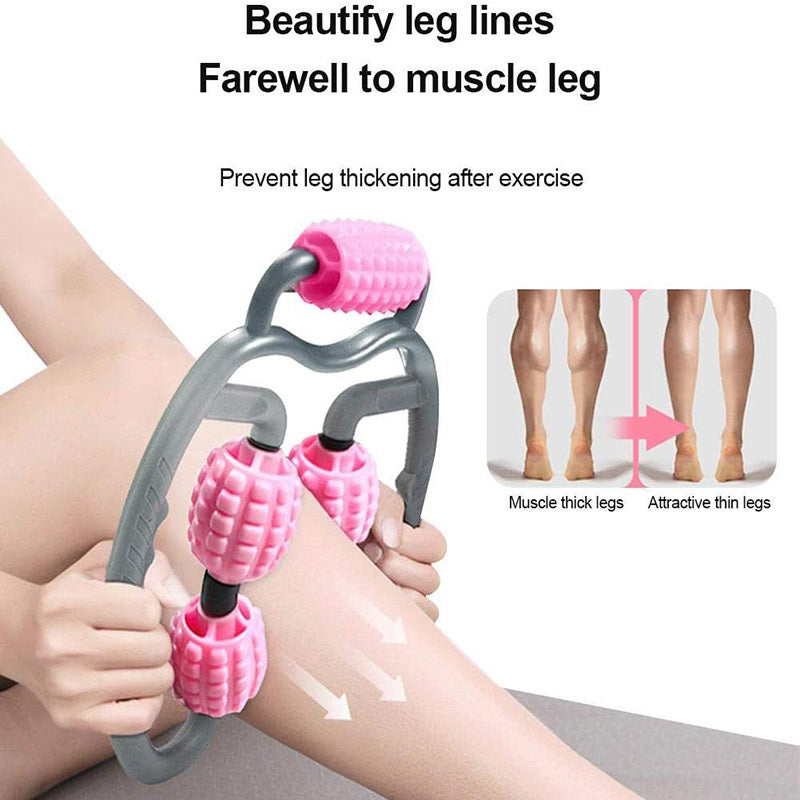 U Shape Trigger Point Massage Roller Full Body Massage Tool 