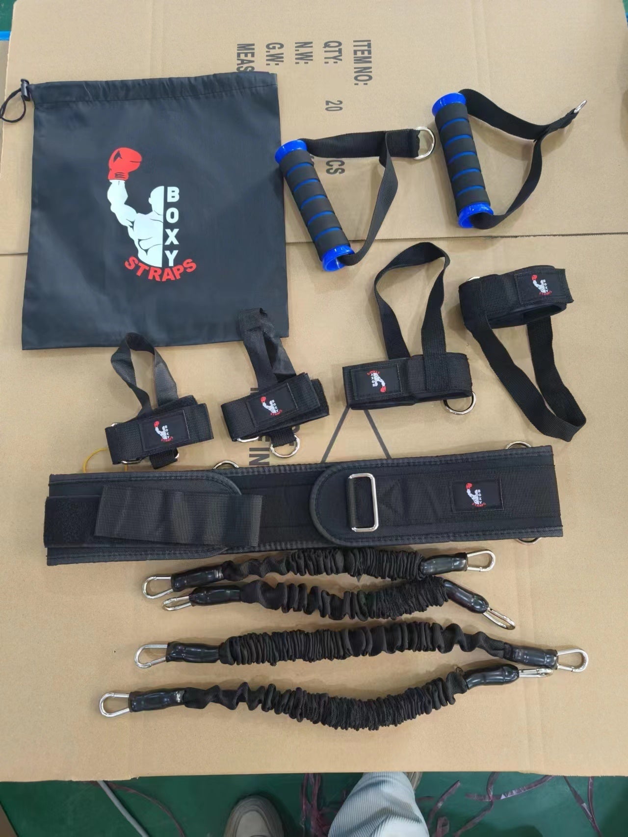 Bounce Trainer Fitness Resistance Band Boxing Suit